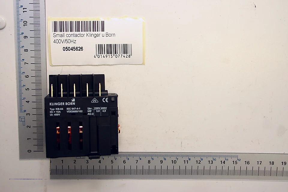 SCHEPPACH - Contacteur 400V/50Hz Pour Scie à Bûche Kity, Scheppach, Woodster 3 SCHEPPACH - Contacteur 400V/50Hz Pour Scie à Bûche Kity, Scheppach, Woodster